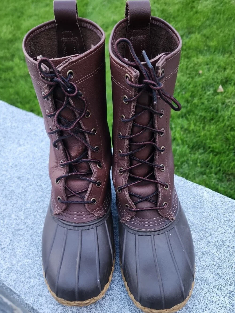 L.L. Bean Maine Hunting Shoe Duck Boots Size 9